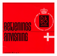 Bang & Olufsen - Beomaster_900-Owners-Manual